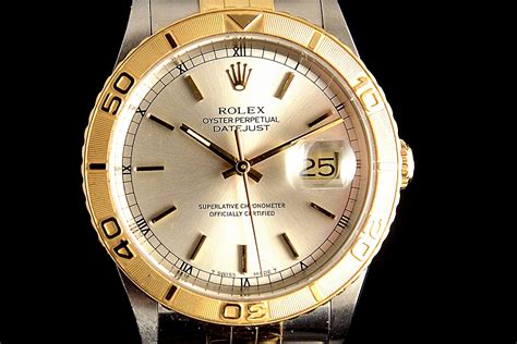 valore rolex precision date acciaio e lancette oro